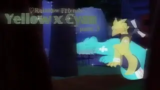 Rainbow Friends: Yellow x Cyan♡ Part 3