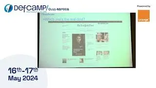 Echoes of Deception: Fake content, Ads, and promises at DefCamp Cluj-Napoca 2024