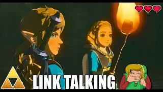 THIS IS WHY LINK NEVER TALKS - Link talking in Zelda totk Cutscenes feat. Zelda cdi