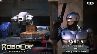 Arresting Spike and Taking Down ED-209 | Robocop Rogue City #robocoproguecity #robocop #gameplay