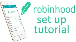 Robinhood App - Set Up Tutorial for Robinhood (Get A Free Stock)