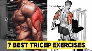 TRICEP WORKOUT FOR MASS - top 7 tricep exercises - FitSuraj