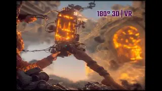 Axon Scramble - 180° | 3D VR / spatial audio  / AI