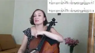 как играть Happy birthday и Jingle bells на виолончели