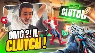 THE CLUTCH AT THE BEST MOMENT?? 🥵 (Valorant ft. Squeezie)