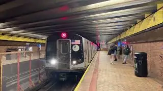 MTA NYCT: R160 on the 63rd Street Shuttle terminating at 21st Street-Queensbridge