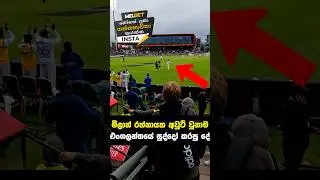 මිලාන් අවුට් වුනාම සුද්දෝ කරපු දේ 😟 එයාලා වෙනම ලේවල් එකක් #slvseng #2024