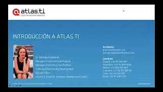 Taller Gratuito ATLAS.ti 8 Windows (12 de sept. 2017)