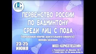 Первенство России по бадминтону среди лиц с ПОДА