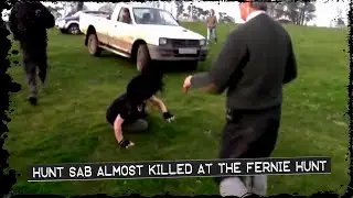 Hunt sab almost killed at the Fernie Hunt