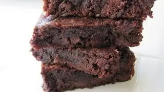 Healthy Fudge Brownie Recipe - HASfit Coconut Flour Brownies - Vegan Gluten Free Brownie Recipe
