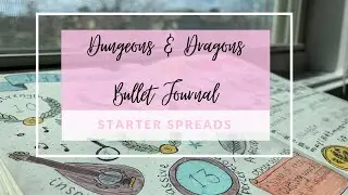 DND Bullet Journal- Character Sheet for Bards
