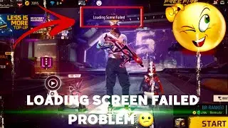 LOADING SCREEN PROBLEM FREE FIRE MAX 😒😥 HOW TO SOLVE 🤔 💯 %