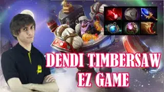 Dendi - plays Timbersaw | x30 Bloodstone