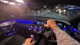 MERCEDES A250 E POV DRIVE