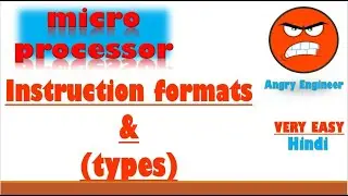 instructions formats | types of instruction formats | microprocessor