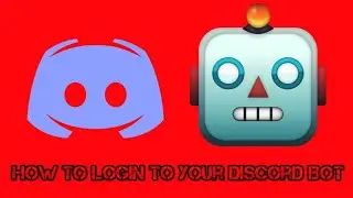 How To login to your discord bot, no code requird