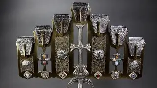Семисвечник ручной работы