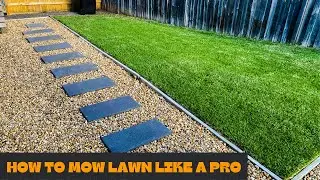 How to mow lawn