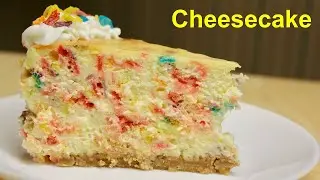 Fruity Pebbles Cheesecake