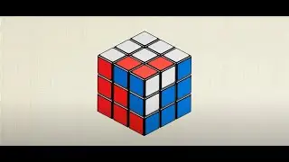 Making Staircase Pattern on a Rubik's Cube
