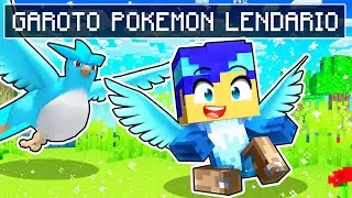 JOGANDO COMO UM GAROTO POKEMON LENDARIO no Minecraft