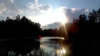 Футаж для видеомонтажа (Природа,водоем,таймлапс)[Footage for video editing (Nature,pond,timelapse)]
