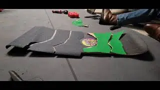 c5 trucks on my winkowski dope planet deck