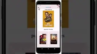 the movie database (tmdb) with flutter | home screen