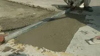 Walk Way Concrete work Completion of a project