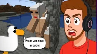 Minecraft is cursed (Modded survival FT. THE GOOSE)