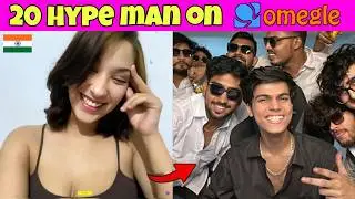 FOUND MY Love with 20 HYPEMAN on OMEGLE 😍
