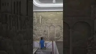 Барельф на стена часть1