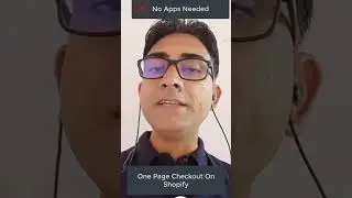 Shopify one page checkout without any app