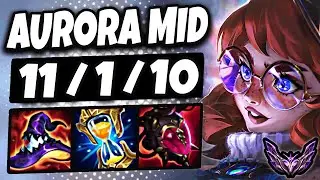 Aurora vs Hwei [ MID ] Lol Korea Master Patch 14.17 ✅