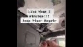 Jeep Visor Repair in Less than 2 Minutes!