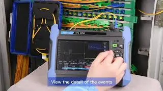 How to use Multifunctional OTDR Orientek K70 SM&MM  + Optical Power Meter + Visual Fault Locator