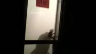 Garza en el baño de niñas