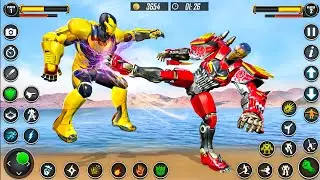Angry Bee Robot Transformation Jet Car Robot Game 2020 Mega Robot Car in City - Android Gameplay