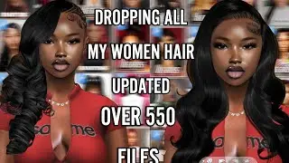 DROPPING ALL MY WOMEN HAIR UPDATED WITH NEW HAIRS