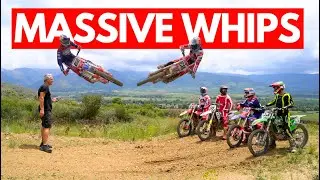 JONNY WALKER - MASSIVE WHIPS, MOTO TRAINING WITH SAM SUNDERLAND, SENNA AGIUS & TITO RABAT