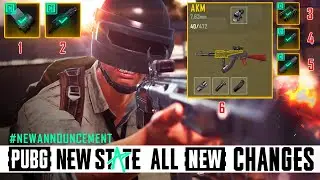 Pubg New State AKM Vertical Grip + Custom Type Kits All New Changes