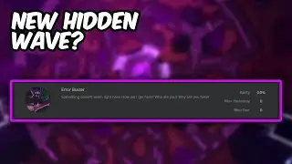 NEW HIDDEN WAVE? UPDATED OLD BADGE | Tower Defense Simulator | ROBLOX