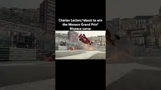 Charles’s Monaco luck. #shorts #f1