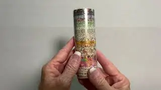 5mm Washi Tape with Gold Foil