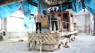 Exploring An ABANDONED Train Yard!