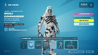 Fortnite OG Battle Pass Full Showcase- Skins, Emotes (All Levels Rewards)