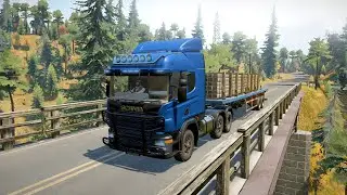 transporting a metal beams in Coffs Harbour map | snowrunner
