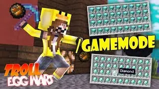 MİNECRAFT EVİ SERVER 'ında TROLL ! SERVERDA GAMEMODE AÇTIK !