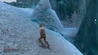 Stupid Nord in Underwear Annoys an Ice Titan - yOu WoNT BeLiEvE WhAt HaPPeNs!